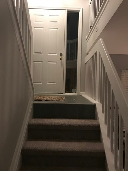 Stairs to the main front entrance - 49730 Plymouth Way