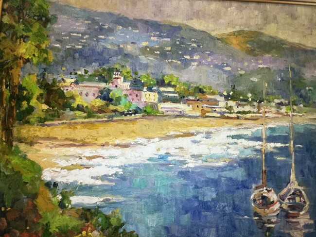 Painting of Laguna Beach - 33966 Malaga Dr