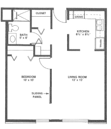 1BR/1BA - Spring Grove Manor