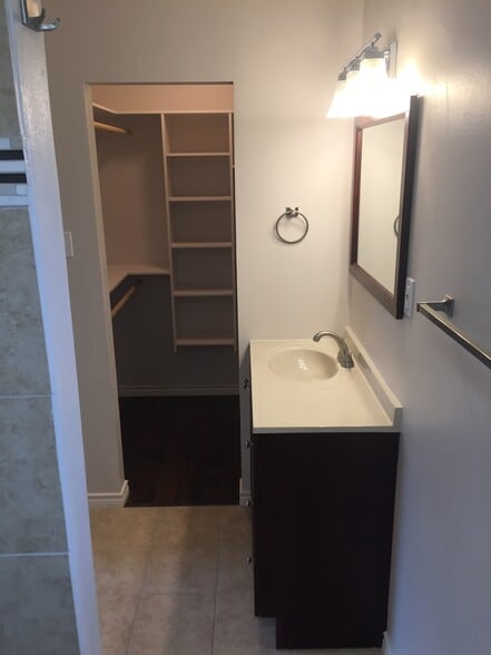 Master closet and vanity - 920 Lazy Creek Ln
