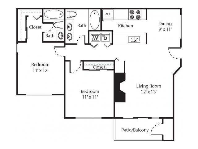 Floorplan - Riverwalk at Happy Valley