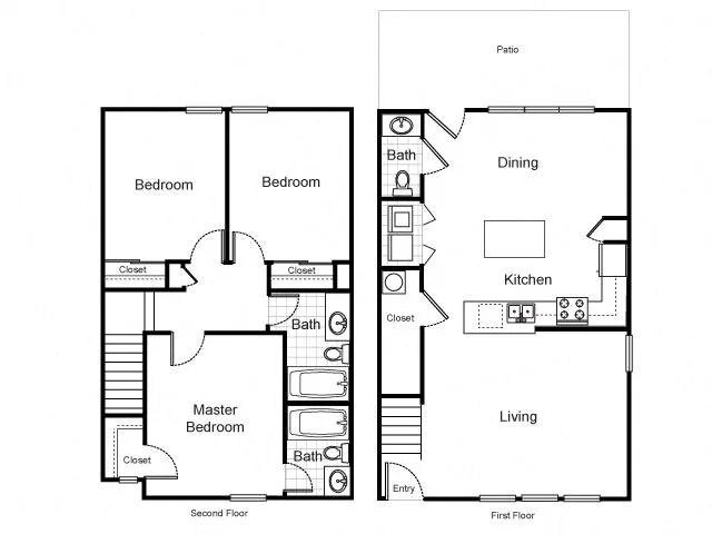 Floorplan - Matthew Henson Apartments