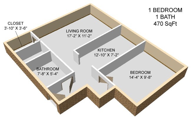 Floorplan - Barrington Apartments