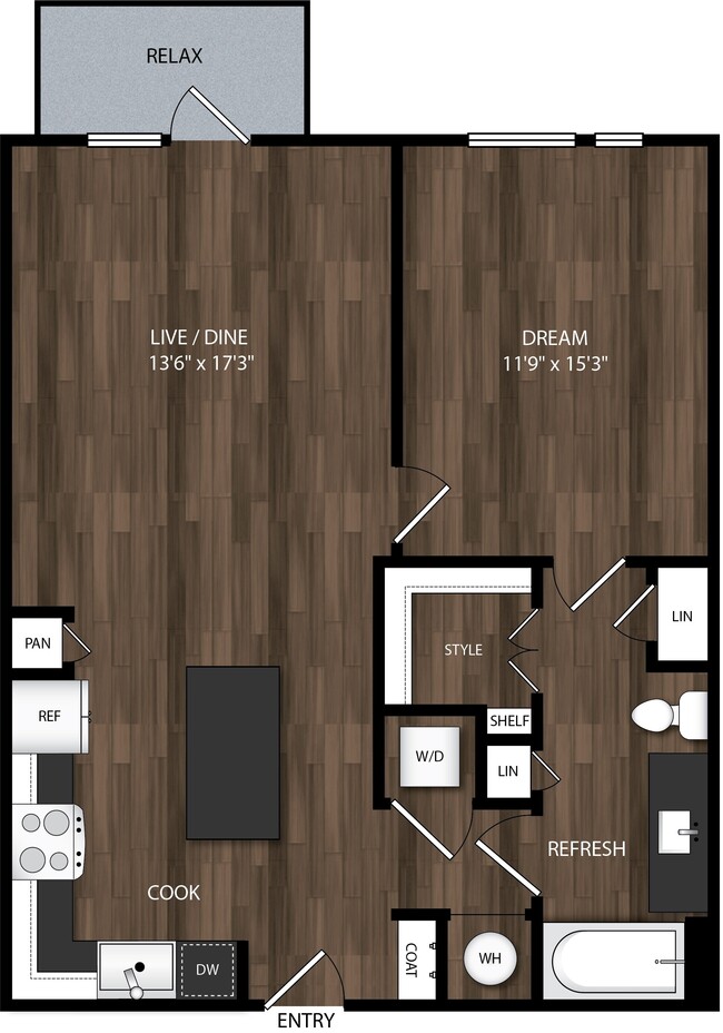 Floorplan - Skye at Love