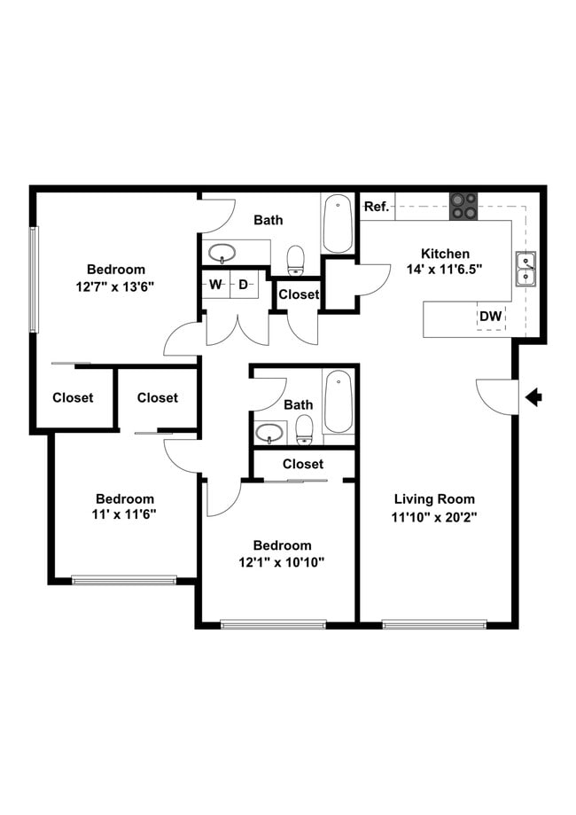 Floorplan - Clearfield Station