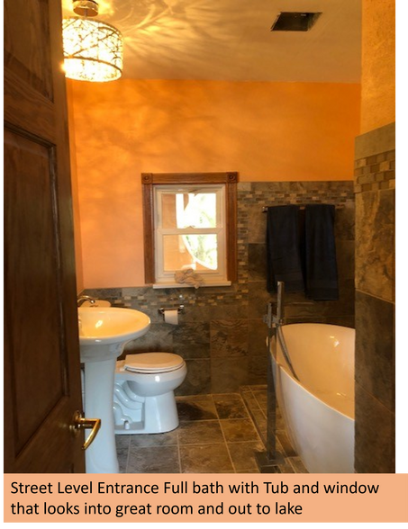 Street Level Bathroom - 9031 E Circle Dr S