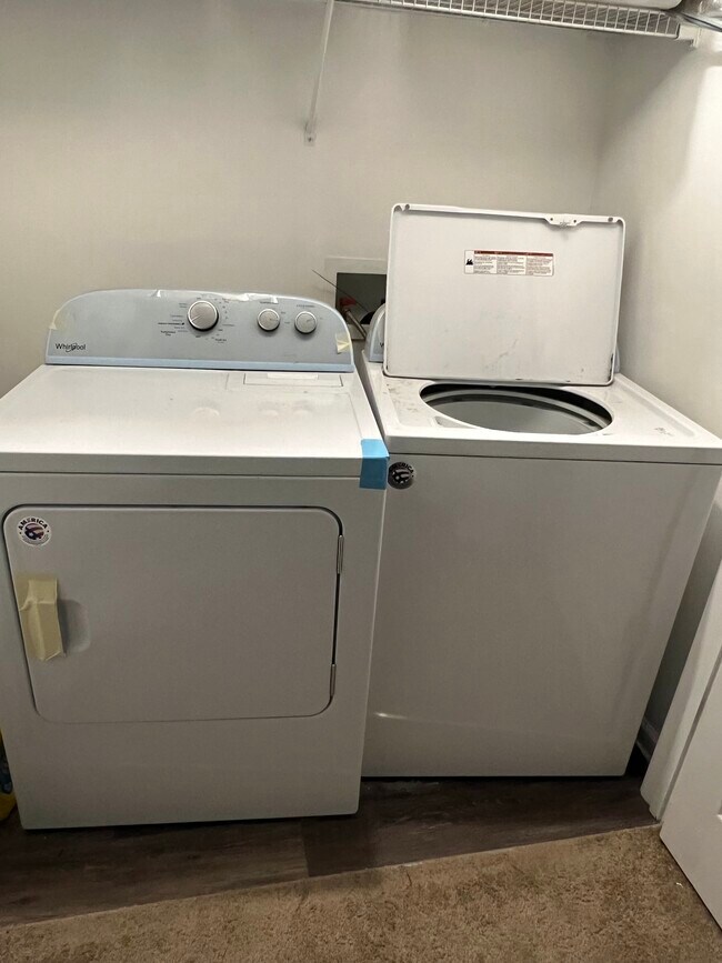 Washer and dryer - 1263 Brookstone Rd