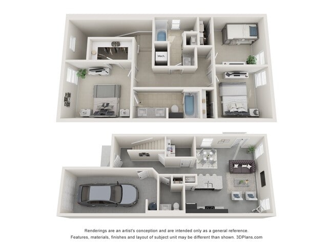 Floorplan - The Laramie at Indian Trail