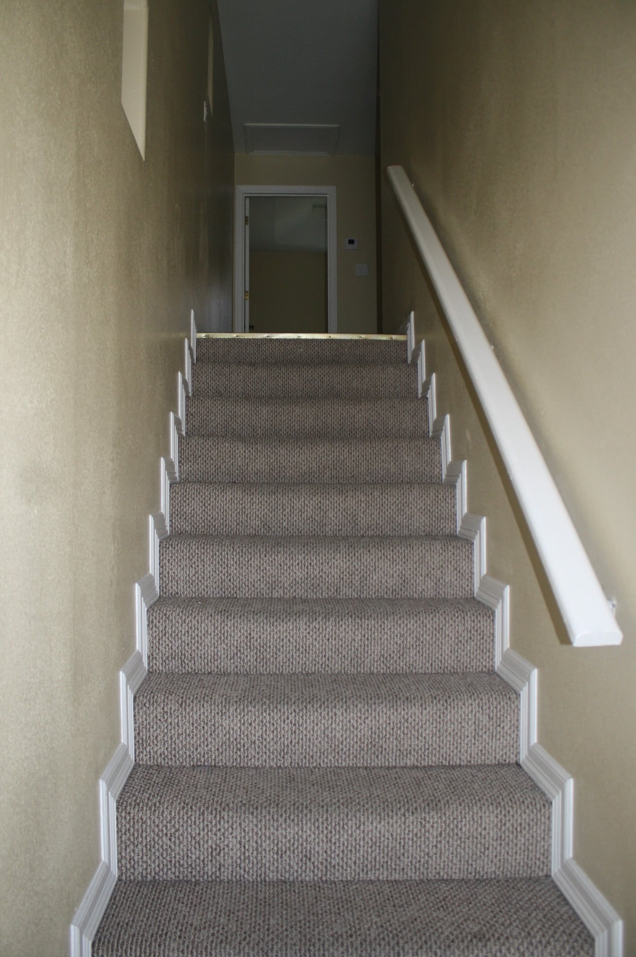 Carpeted stairway with recessed lighting - 1204 West Kiwi