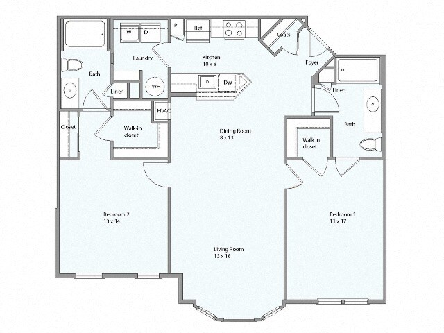 Floorplan - Lerner Parc Dulles