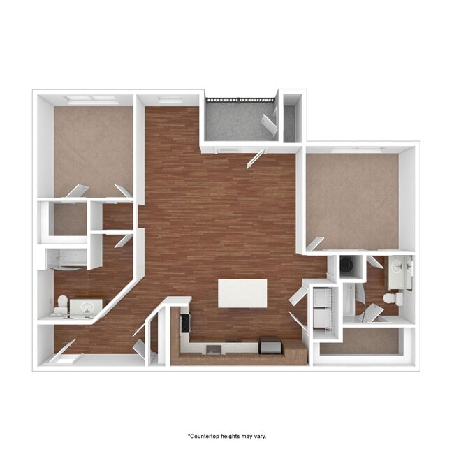 Floorplan - Smyrna Village Apartments of Louisville