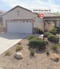 Front view of the house - 2539 Sirius Star St