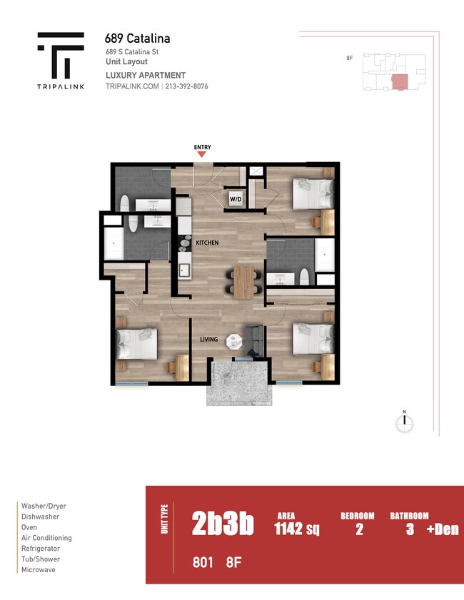 Floorplan - 689 Catalina
