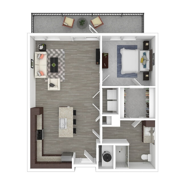 Floorplan - FIFTEEN51 Apartments of Lexington