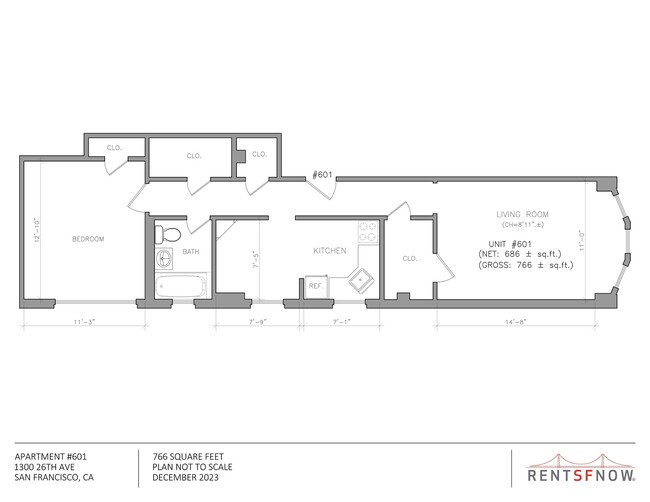 Floorplan - 1300 26th Avenue