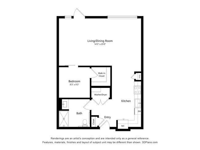 Floorplan - The Langford