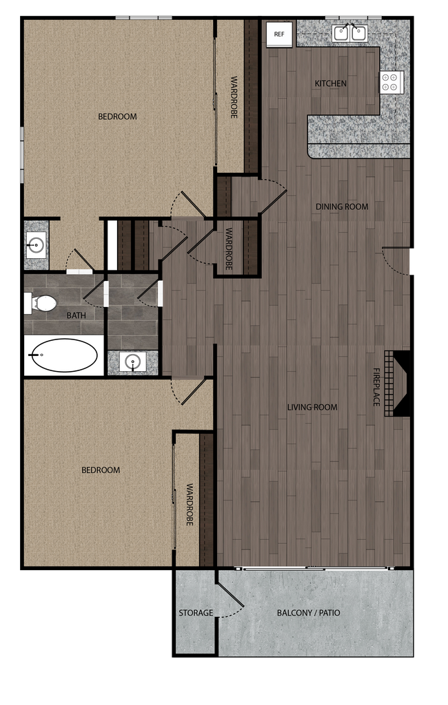 Floorplan - Creekside Colony