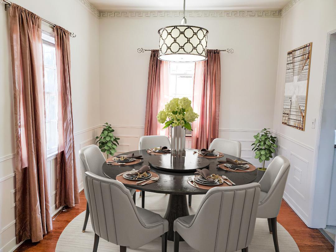 DINING ROOM/ OFFICE VIRTUAL STAGING - 6328 Orange St