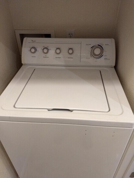 In unit washer - 5302 E Van Buren St