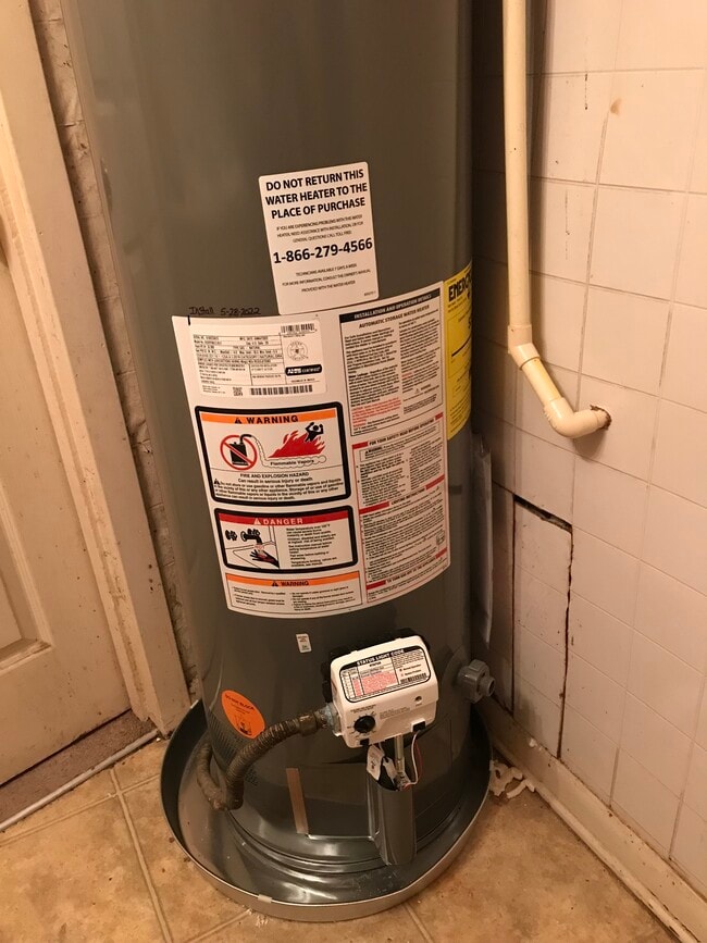New Water Heater - 332 W 77th St
