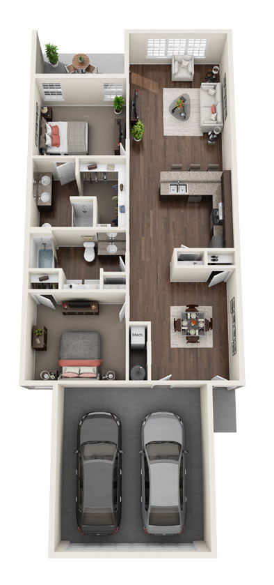 Floorplan - Redwood Charlotte Ridge Road