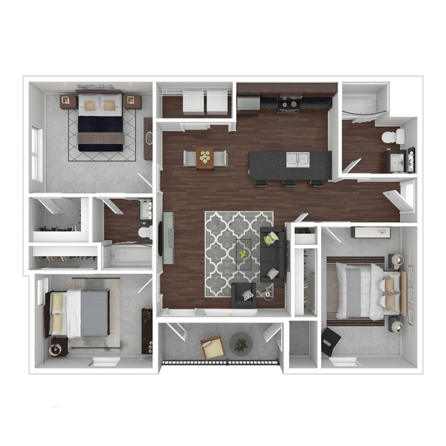 Floorplan - The Ava Apartments