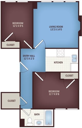 2BR/1BA - Hamilton Union