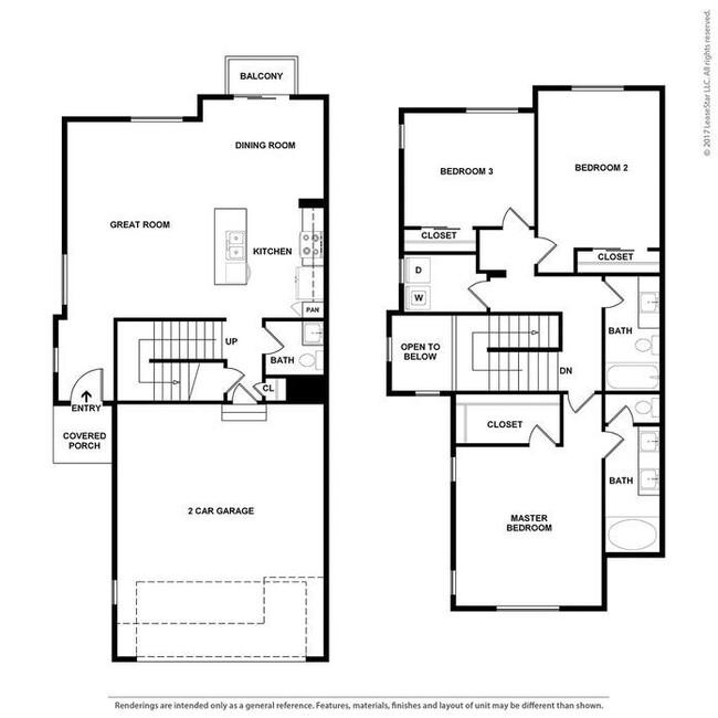 Creekstone - Hudson Twin Homes - 2.5 Beds - 2.5 Baths - 1687 Sq. ft. - Creekstone