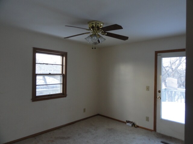 Bedroom with door to deck - 4510 36th St W