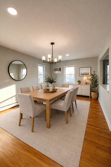 AI Staged Dining room - 77 Shepherds Ln