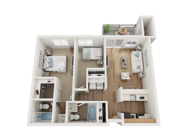 Floorplan - Townside Flats