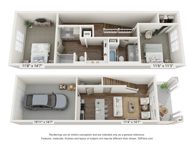 Floorplan - Allier Port Wentworth