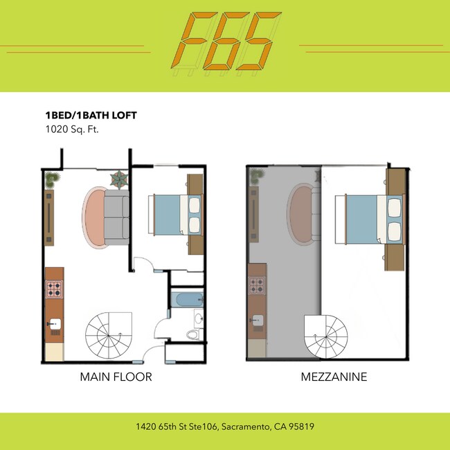 Floorplan - F65 Lofts