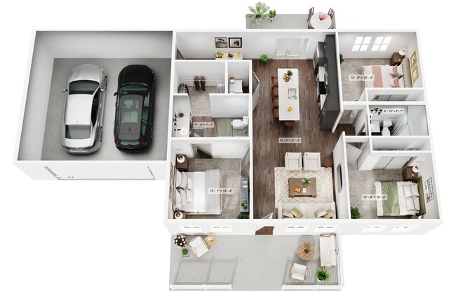 Floorplan - Allier Foley