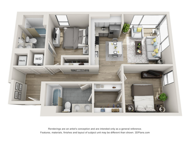 Floorplan - The Locks Tower