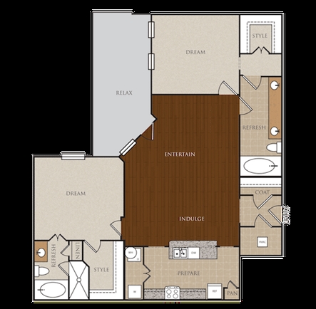 Floorplan - Bell Tower Flats