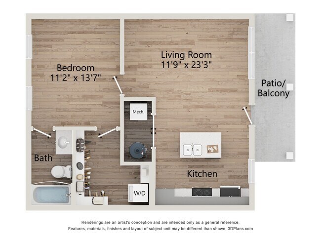 Floorplan - Oak Isle Cottages