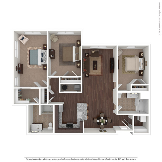 Floorplan - Snowden Creek Apartments, 62+