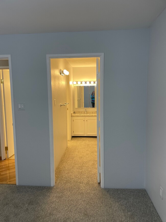 Main Bedroom Wall-in closet and Sink Area - 1350 Golden Cir