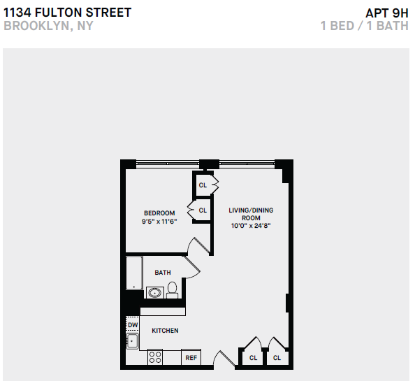 Floorplan - 1134 Fulton Street