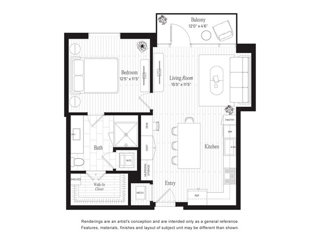 Floorplan - 700 River