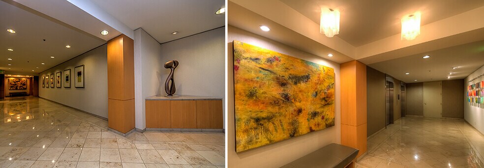 Hallways with Art Works - 515 Ocean Ave