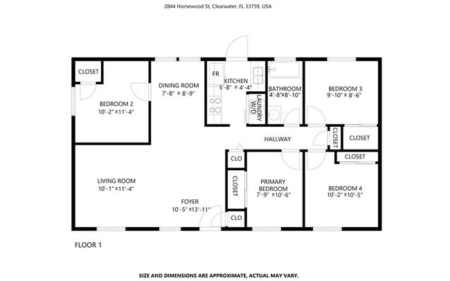 Building Photo - 4 Bedroom Home in Clearwater, FL