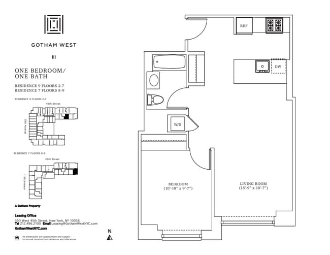 Floorplan - Gotham West