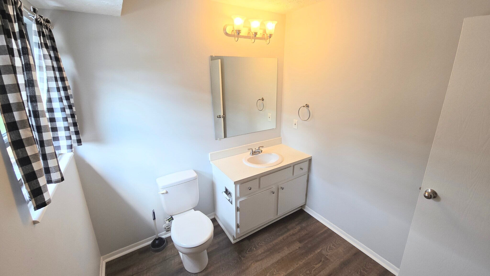 1st floor half bathroom - 607 Center Ave