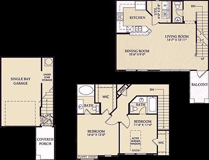 Floorplan - Bridge at Canyon Creek