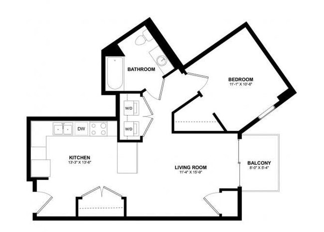 Floorplan - The Covington Apartment Homes