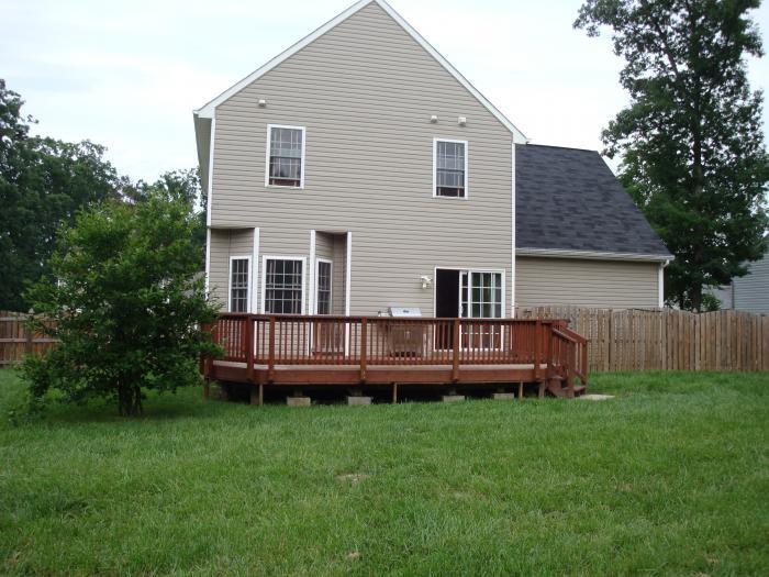 Backyard - 9508 Dabney Court