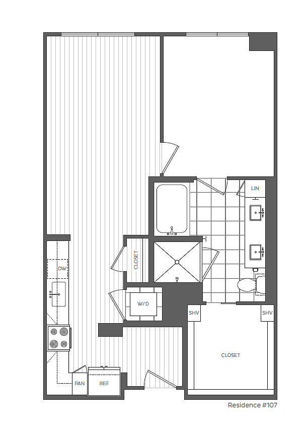 1bd / 1ba - The Overlook at Walnut Creek
