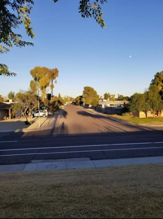 View of home from Kiwanis Park - 205 E. Oxford Dr.